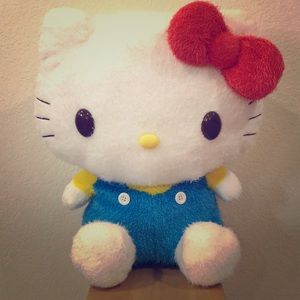 💯RARE HELLO KITTY💯COLLECTION BY SANRIO BIG PLUSH